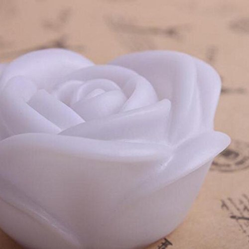 joyliveCY Nacht LED Lampe Romantische Rosen Blumen Nachtlicht Farbwechsel Lampe LED Nachtlichter Interior Design - 6
