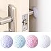 Produktbild Mesigu Haushaltswaren Möbel Crash Pad Tür Türklinke Rückwand Protector Savor Stoßfest Crash Pad Möbel Zubehör (Farbe : White, Size : 5PCS)