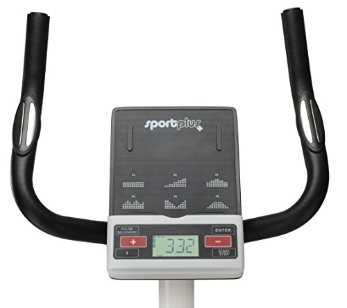 SportPlus Ergometer mit App-Steuerung und Google Street View, Bluetooth Brustgurt kompatibel, Benutzergewicht bis 110 kg, 9 kg Schwungmasse, SP-HT-9500-E - 2