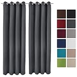 WASCHMASCHINENGEEIGNET  Die Vorhänge aus pflegeleichtem Polyester lassen sich bei niedriger Temperatur problemlos bügeln und sind bei 30°C schonend waschbar (dunkle Farben separat waschen)