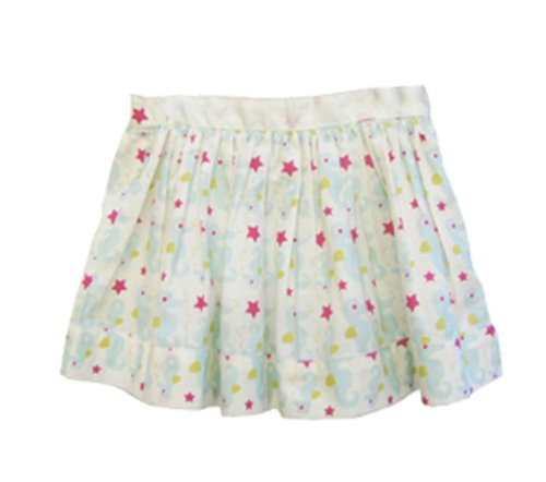 Little Green Radicals Serene Seahourse Swishy Skirt (Seahorse Print, 2 - 3 Year)
