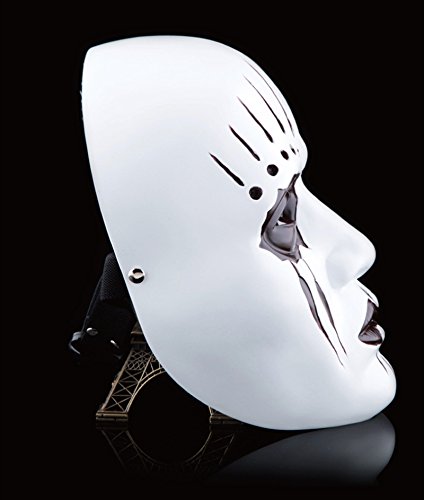 SLIPKNOT JOEY Maske hochwertige QUALITÄT – handbemalt aus Kunst-Harz 500g schwer – Kostüm Karneval Fasching Halloween Cosplay thematys® - 6