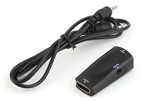 Preisvergleich Produktbild SaySure - Black HDMI female to VGA Converter Adapter 1080P