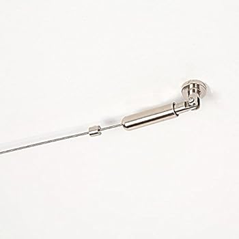 Set di 50 Pezzi di Clip per Tende in Metallo, Ganci Argentati in Acciaio Inossidabile, Anelli con Gancio a Clip per Tendaggi, Clip per Tende da Doccia | Leroy Merlin