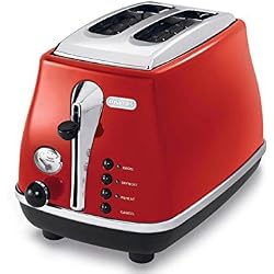 Delonghi CTO2003.R Grille Pain Rouge