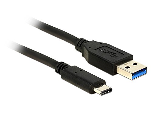 DELOCK Kabel USB 3.1 Gen 2 USB A Stecker > USB Type-C Stecker 0,5 m schwarz