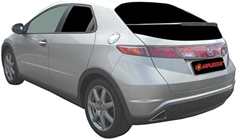 SolarplexiusPre-Cut Flexible Car Window Shades for Baby - UV and Heat Blocking for HONDA CIVIC 2006-2012 -Complete set- No Tools Quick-Fit Car Sun Shades