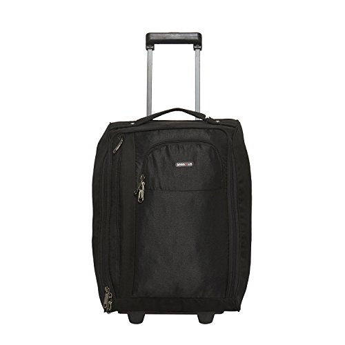 BagsRUs Polyester 21.005800000000001 cms Black Softsided Cabin Luggage (CA111FBL) RS.1820 (65.00% Off) - Amazon BagsRUs Polyester 21.005800000000001 cms Black Softsided Cabin Luggage (CA111FBL) RS.1820 (65.00% Off) - Amazon