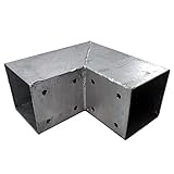 Mit den Pfostenverbindern können einfach eigene Konstruktionen im Garten umgesetzt werden, z. B. Gartenunterstände, Überdachungen oder Klettergerüste