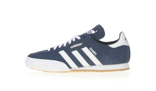 Trouva: Chaussures Samba OG bleu marine et orange EE5414