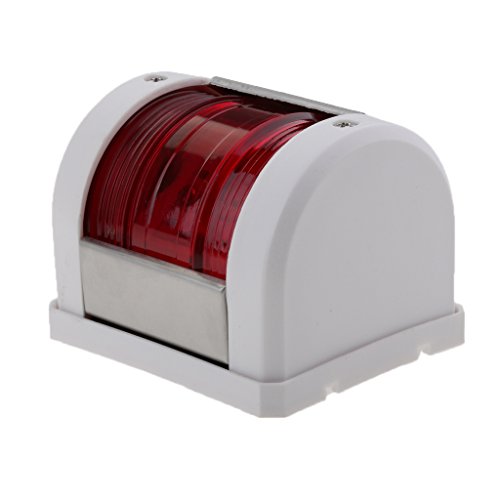 Preisvergleich Produktbild MagiDeal 12v Navigationslaterne Navigationslicht Boot - Rot