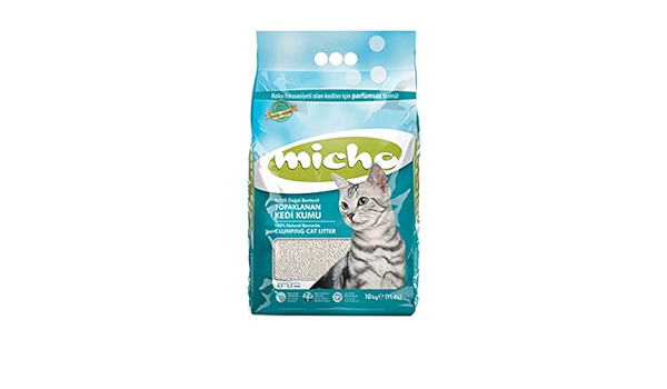 Buy Petsnpets Micho Unscented Clumping Cat Litter 10kg Online At Low Prices In India Amazon In