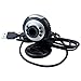 Produktbild SODIAL(R) USB 6 LED Kamera Nachtsicht Netz PC Webcam mit Mikrofon fuer Skype MSN ICQ AIM Reunion Net, Schwarz