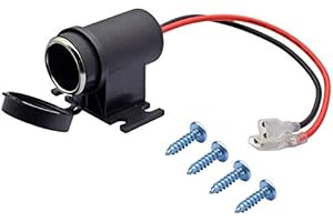 LBSC Car cigarette lighter socket,Universal 12V-24V Waterproof Marine Boat Car Motorbike Cigarette Lighter Power (Single port)