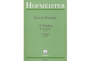 Friedrich Hofmeister Musikverlag GmbH Friedrich Hofmeister 15 ETUEDEN OP 76/1 - arrangiert für Violoncello [Noten/Sheetmusic] Komponist: Popper David