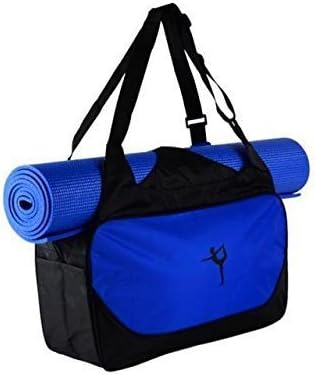 Natoo Women's Wildflower Yoga Mat Bag- Keeps Your Mat Dry and Odorless (Blue)