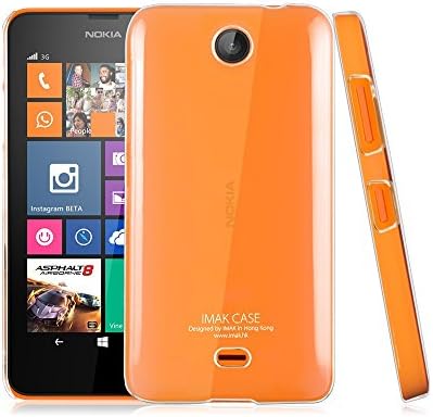 Heartly Imak Crystal Clear Hot Transparent Thin Hard Best Back Case Cover for Microsoft Lumia 430 Dual SIM