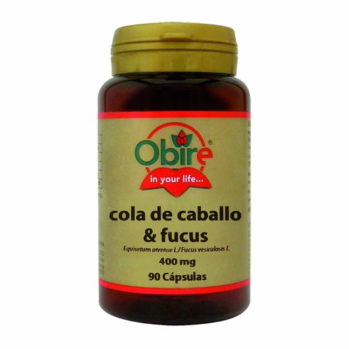 COLA DE CABALLO + FUCUS 400 MG. 90 CAPSULAS - Obire