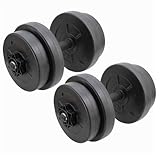 Palm Springs 20kg Vinyl Dumbbell Weights Set