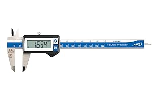 HELIOS-PREISSER Helios Preisser Taschenmessschieber DIGI-MET (Messbereich: 0 – 150 mm, Schnabellänge: 40, Ablesung, 0,01) 1320 417