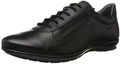 Geox Uomo Symbol A, Oxford Homme, Noir (Black), 43 EU