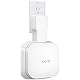 Wall Mount Holder for eero Pro 6e/Pro 6, No Messy Wires, Space Saving, Outlet Wall Stand Bracket Compatible with eero Pro 6e/Pro 6 Mesh Wi-Fi System Extender Router (1 Pack)