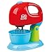 Produktbild PlayGo Mixer Küchenmaschine mit Rührschüssel mit Funktionen rot blau
