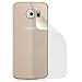 Produktbild Saxonia Schutzfolie Samsung Galaxy S6 Edge Schutz Folie für die Rückseite Back Protector, Kristallklar mit Mikrofasertuch klar