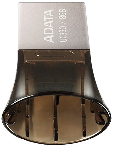 Preisvergleich Produktbild A-Data UC330 8GB USB OTG Flashlaufwerk schwarz