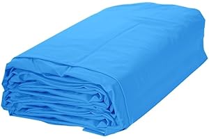 EVOLUTION Poolfolie Rund Blau 360x90cm 0,6mm Überlappend Austauschfolie Innenhülle