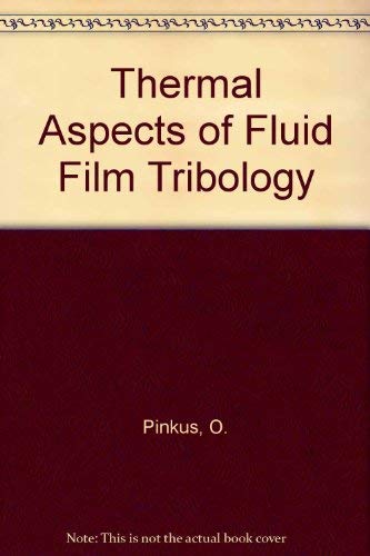 Preisvergleich Produktbild Thermal Aspects of Fluid Film Tribology