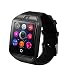 Produktbild JTWJ Smart Watch SIM kann in die Karte AliExpress Amazon Explosion Modelle Bluetooth iOS Android eingefügt Werden (Farbe : SCHWARZ)