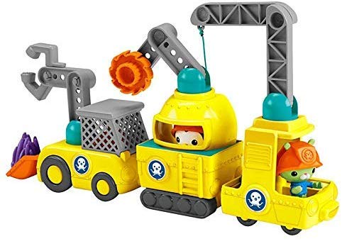 Octonauts Fisher Price Ultimate Octo-Repair Vehicle Set inc 3 Figures + 3 Vehicles / Ultime Vehicule Ensemble avec 3 Figurines et 3 Vehicules