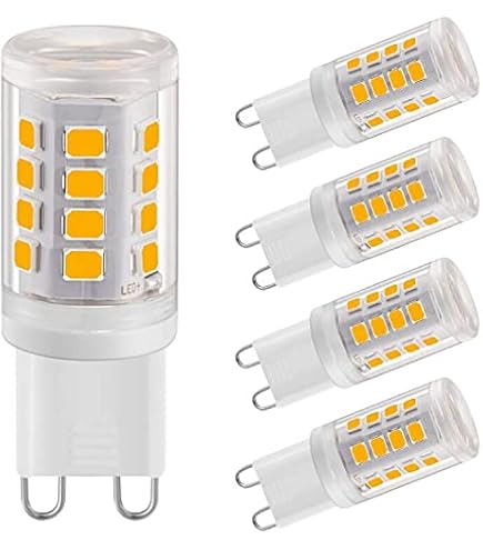 Chao Zan G9 LED Lampen – 5W, Warmweiß, 12er Pack, Ersetzt 50W Halogen