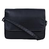 MBOSS Faux Leather Portfolio Messenger Laptop and Tablet Bag PFB 044 BLACK RS.1499 (75.00% Off) - Amazon