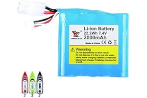 HONGXUNJIE Control RC Boot,Schnelle ferngesteuertes Boot für Pool und Seen，Hohe Geschwindigkeit 25/35 km/h/Abstand Indikator/Automatische Flip,Spielzeug Geschenk für Jungen Mädchen