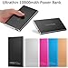 Produktbild TAOtTAO Charger Ultradünne 10000mAh Tragbare Externe USB-Ladegerät Power Bank (Schwarz)