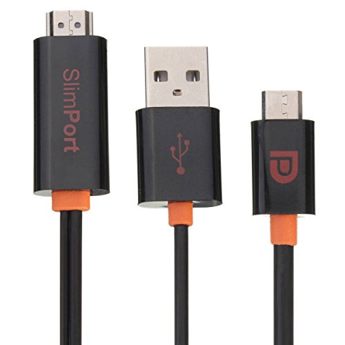 ELEGIANT Slimport zu HDMI Adapter HDTV TV Video Adapter Viedo Konverter USB Kabel Cable für LG G4 G3 G Flex Nexus 4 5 7 ASUS PadFone Infinity / New PadFone Infinity usw - 7