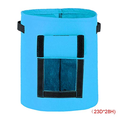 Preisvergleich Produktbild Meisijia Umweltfreundlich Runde Kartoffel Plangting Tasche Nonwovens Breathpflanzenwachstum Pouch Garten wachsen Pot Garden Supplies