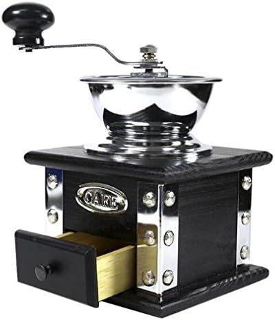 HCCTI Classic Hand-cranked Coffee Grinder, Coffee Grinder, Home Coffee Machine, Powder Thickness Adjustable, Decorative Ornaments