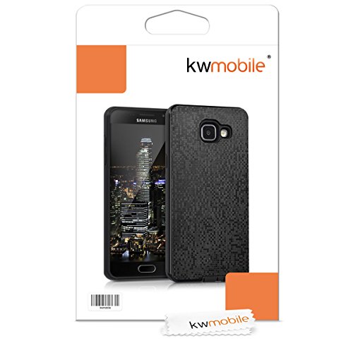kwmobile Funda para Samsung Galaxy A5 2016 - Carcasa h brida de TPU con dise o de teselas en Antracita Negro reviews kwmobile Funda para Samsung Galaxy A5 2016 - Carcasa h brida de TPU con dise o de teselas en Antracita Negro