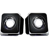 PremiumAV Kubix E-02B USB Powered Portable Multimedia Speaker (Black)