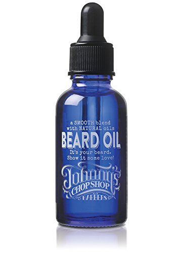 Johnny's Chop Shop - Beard Oil with Almond Oil, Lightly Scented (30ml)