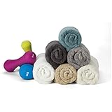 Bambú y Algodón Toallas de secado rápido gimnasio – Ultra tacto suave, Super absorbente, Eco-friendly y antihongos – uso multiusos para baño, mano, cara, gimnasio, yoga y Spa – por Rohi toallas, Kingfisher, Large Gym Towel (70x130cm)