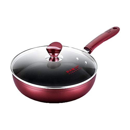 Preisvergleich Produktbild JACKJO Antihaft-Pfanne, Bratpfanne, Haushaltsomelettpfanne, Induktionsherd, Gasherd, Steak-Pfannkuchentopf, Wok,28cm