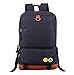 Produktbild Geräumig Rucksack Backpack für Herren Damen Schulrucksack Schulranzen Tagesrucksack Reisetasche für Uni Schule Campus Studenten Outdoor Reisen Wandern Dunkelblau