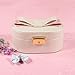 Produktbild SALLYSKY Zubehör Kleine Schmuckschatulle Geschenkbox Tragbare Schmucktasche Schmuck Pu Leder 17,5 * 11,5 * 8,5 cm, A