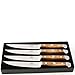 Produktbild Güde Steakmesser X313/12 Alpha Olive im Set - 4-teiliges Steakbesteck mit Olivenholz Griff im Geschenkkarton