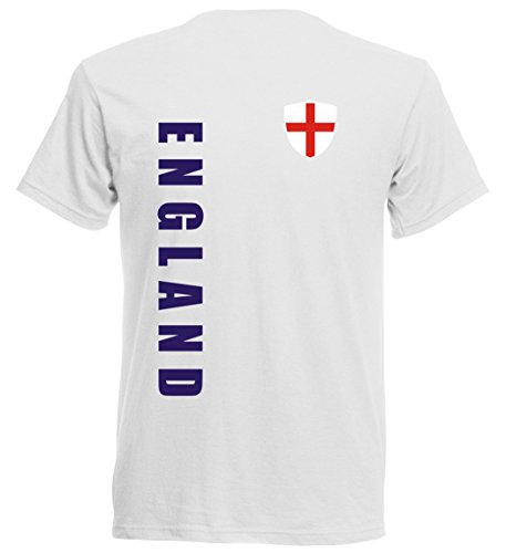 England Kinder T-Shirt – TS-10 – EM 2016 – weiß – Fussball Trikot (104)