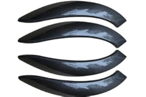 HACREYATU Car Interior Inner Door Armrest Handle Cover Trim For BMW 3 4 Series F30 F31 2013-2017 GT F34 2014-2017 F36 2015-17(4 pieces) (Carbon Fiber)